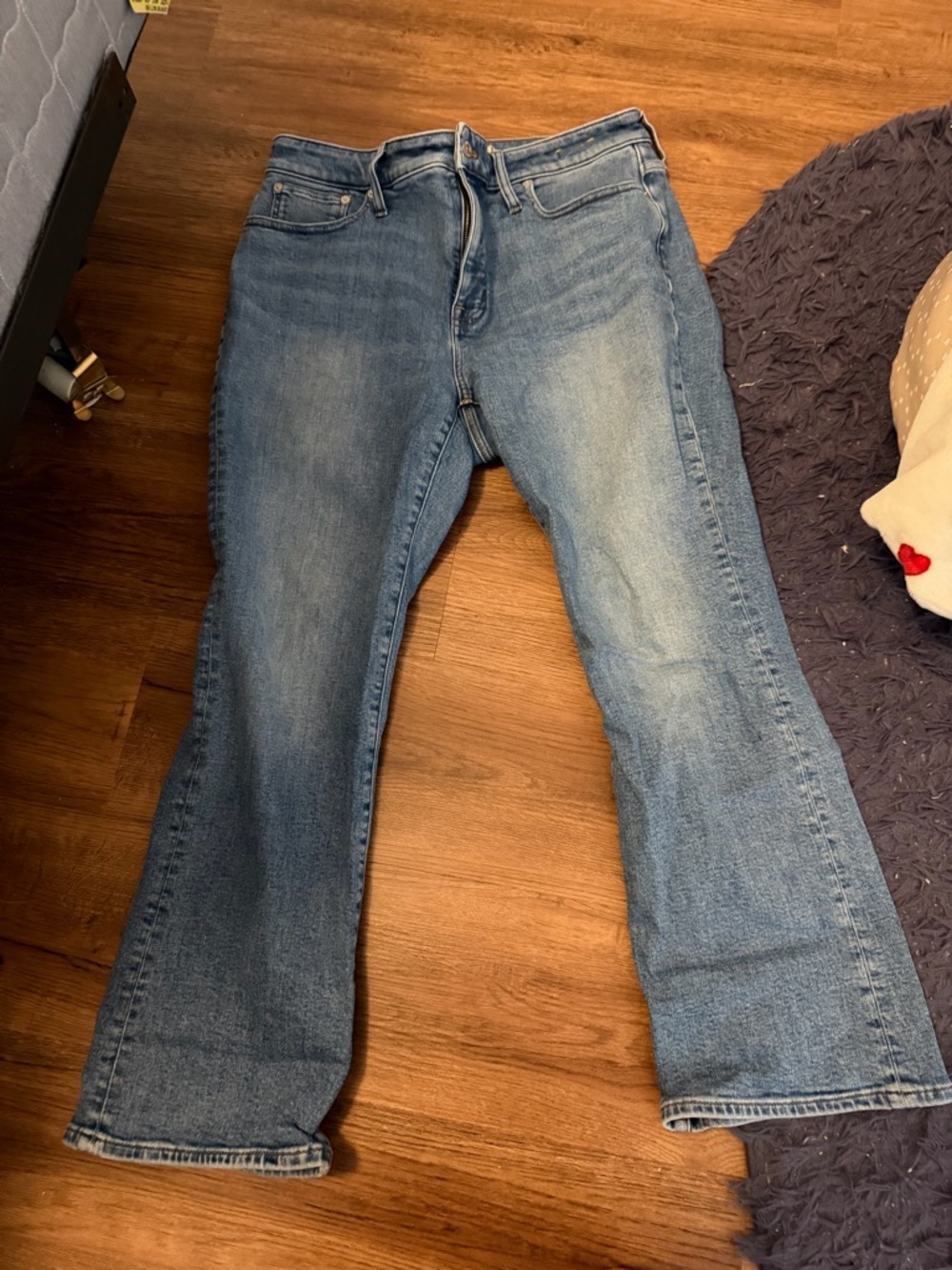 Madewell Curvy Kick Out Women's Light Blue Denim Jeans Size 31 👖